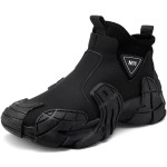 Men's High Top Running Shoes Lightweight Slip On Walking Shoes Workout Shoes for Men Fashion Sneakers