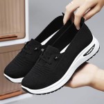 Women Comfy Orthopedic Walking Shoes, 2025 New Lightweight Casual Breathable Slip On Arch Support Non-Slip Hands Free Retractable Shoelaces Sneakers