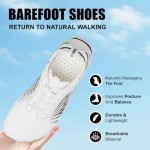 Hike Barefoot Shoes for Women Men Breathable & Non-Slip Athletic Footwear Wide Toe Water Shoes,Designed for Walking,Running&Swimming