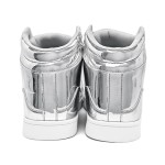 IGxx Sequins Shoes for Men Women Fashion Sparkle Gold Shoes Bling Shiny High Top Sneakers Punk