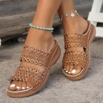 Flip flops for Women Slippers & Sandals Lightweight Non-slip Outdoor Walking Sandals, Open Toe Beach Slippers