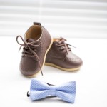 Meckior Infant Baby Boys Girls Classic PU Leather Wedding Loafers Brogue Toddler Oxford Dress Shoes First Steps Walking Flat Lazy Crib Shoe