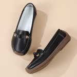 Loafers for Women Business Casual Dress Shoes Comfortable Lightweight Penny Loafers Slip On Work Office Flats Walking Shoes
