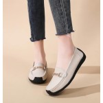 Loafers for Women Business Casual Comfort Penny Loafers Slip On Work Shoes Lightweight Walking Flats Driving Moccasins Boat Shoes