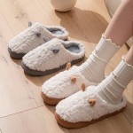 Warm Slippers for Women Womens Slide Slipper Shoes Cute Ears Comfortable Shoes for House Bedroom Indoor Winter