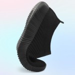 Womens Slip on Walking Shoes Comfort Breathable Workout Shoes Non-Slip Tennis Running Sneakers Knit Upper